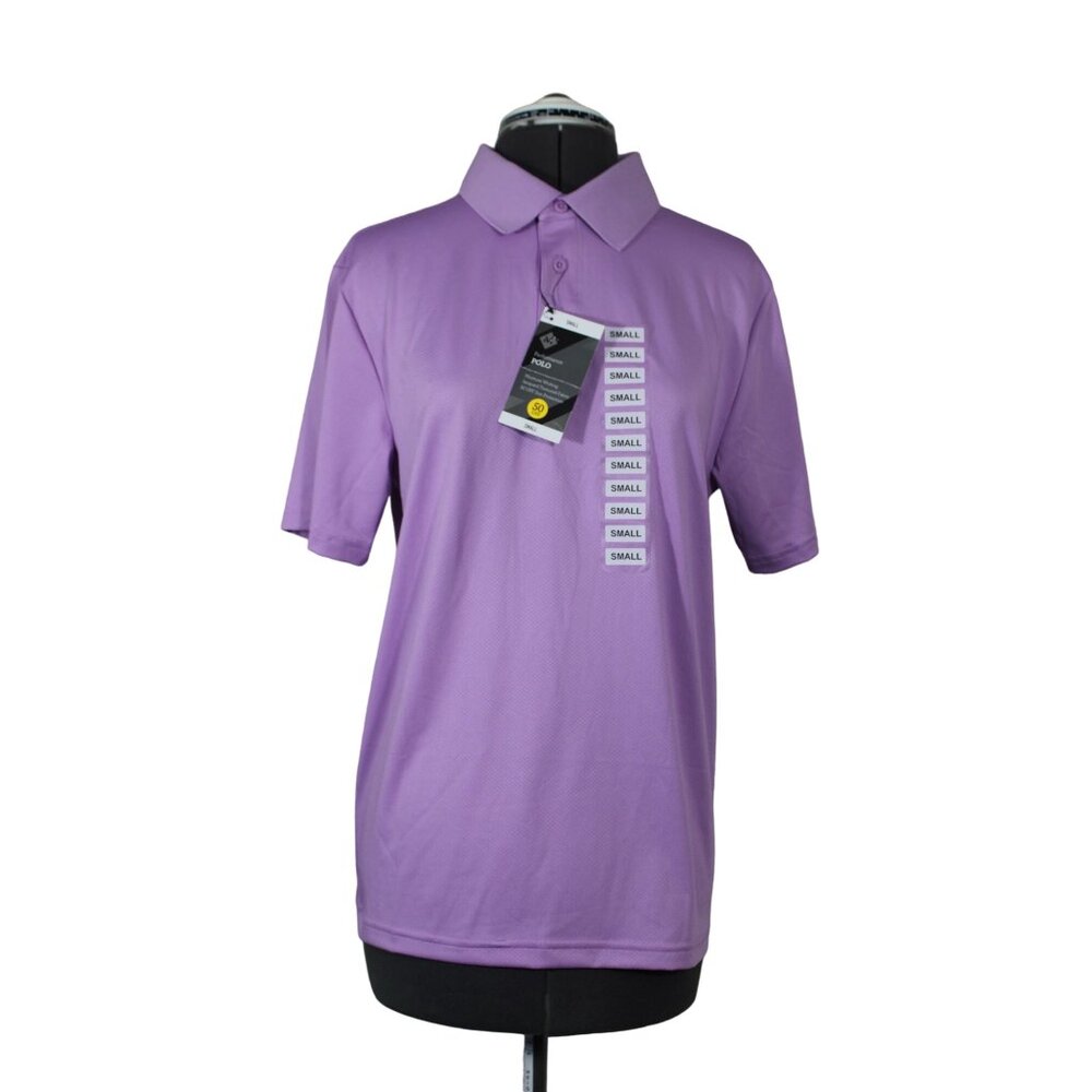 Member's Mark men's jacquard texture short sleeve performance‎ golf polo shirt